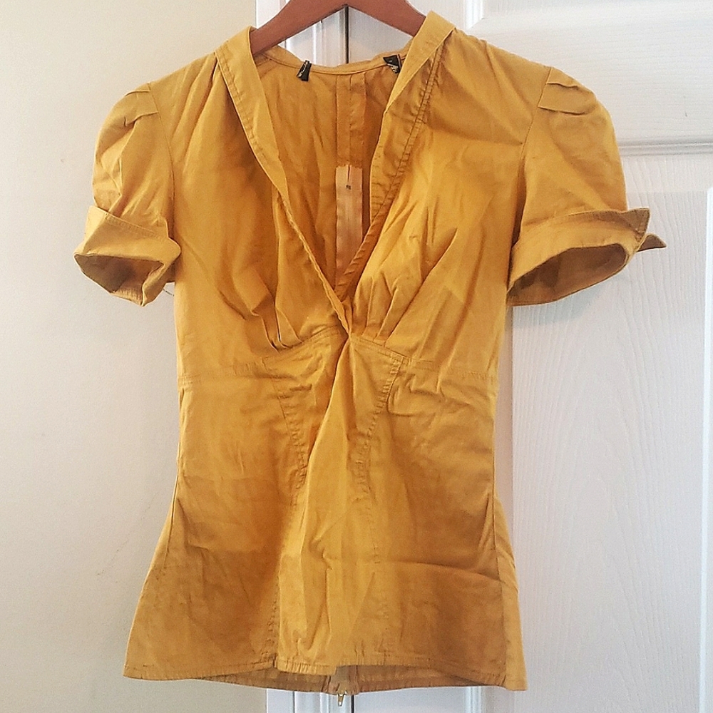 Gold Sean top by Pinup Couture XS/Small
